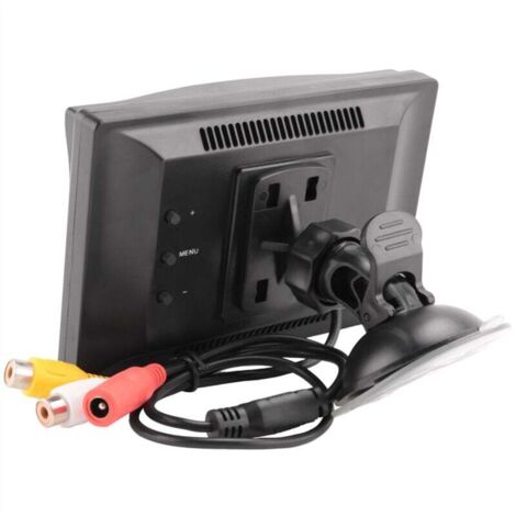 Écran LCD HD TFT 5 Pouces 800x480 Double Support Caméra Recul Voiture Vue Arrière Lecteur DVD Multimédia (1/4)