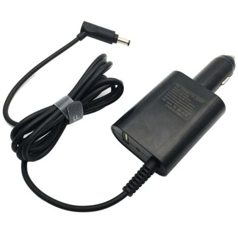 Adaptateur de Chargeur Voiture 26.1V DC pour Aspirateur avec Port USB de Recharge (1/4)