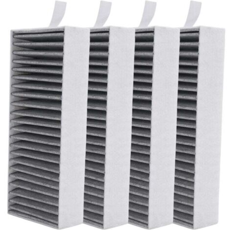 Filtre à Charbon Actif Compatible Hottes Aspirantes Modèles HZ9VRCR0 HEZ9VRUD0 17004796 17004806 Z821VR0