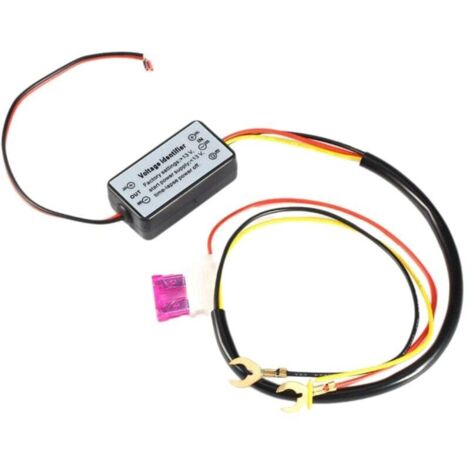 Contrôleur Gradateur Relais Feux de Jour LED Voiture 12 18 V DRL Antibrouillard Marche Arrêt (1/4)