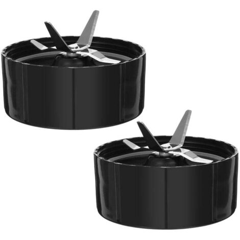 Lot de 2 Lames Compatibles Mixeur Centrifugeuse Magic 250 W MB1001 Pièces de Rechange (1/4)