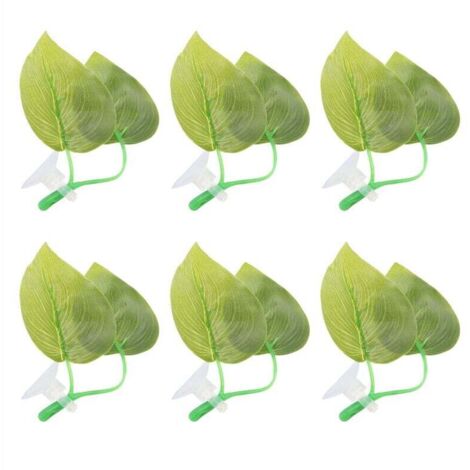 6 Pièces de Hamac en Plastique pour Aquarium Accessoires Habitat Reptile (1/4)