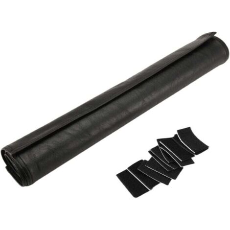 Protection Antidérapante Pour Appui-Tête En Similicuir Noir Universel (1/4)