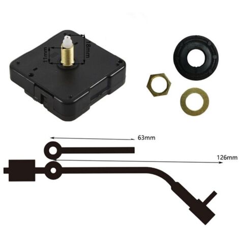Mouvement à Quartz Super Silencieux WinTaim WT-5168 - Idéal Pour Horloge Murale DIY, Réparation Sans Aiguilles