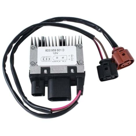 Relais de commande de ventilateur de refroidissement pour Audi A4 A6 99-06 8D0959501B/501D (1/4)