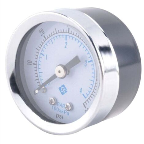 -Z51 Manomètre Hydraulique Vide Jauge de Pression 0-60Psi 40Mm 1/8 Pouce Npt Mini (1/4)