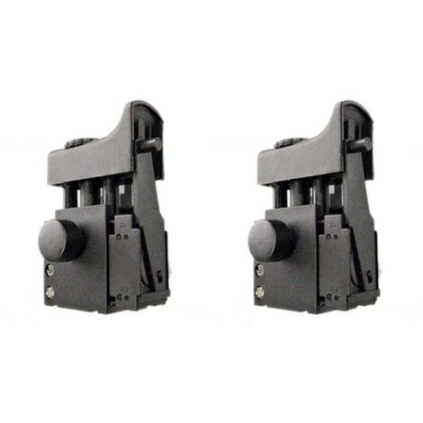 Interrupteur de contrôle de vitesse pour perceuse électrique, 2 pièces, remplacement pour 321632 D10VH D10VC2 DV16V FDV16VB2 10 mm