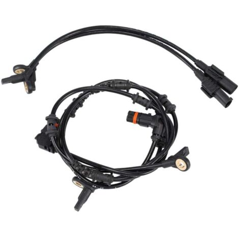 Ensemble (4 PièCes) Capteur de Vitesse Roue ABS ArrièRe pour W164 ML350 ML320 GL350 GL450 R350 1645400717 + 1645400917 (1/4)