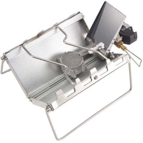 RéChaud de Camping ExtéRieur Portable Coupe-Vent Haute Puissance Cassette CuisinièRe à Gaz Accessoires Pique-Nique (1/4)