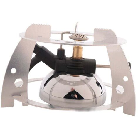 Réchaud à gaz portable à double usage, brûleur à gaz pour la maison, surface en fer, réchaud à gaz de camping, cuisinière à gaz butane pour hôtel