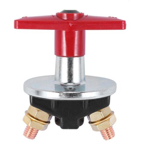 Isolateur de Batterie à Clé Fixe 1500 Amp Interrupteur D'ArrêT Coupé ÉLectrique 12V / 24V Commutateur Robuste (1/4)