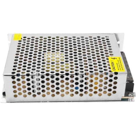 DC 12V 10A 120W Alimentation de commutation Transformateur regule / puissance en aluminium a protection securite avec surcharge, contre les surtensions