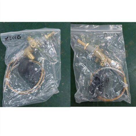 Vanne De Commande Chauffage Terrasse à Gaz Capteur Thermocouple Bouton Dinterrupteur Decharge Propane Lpg Controle Foyer Ensemble Port Pilote Securite 90936674