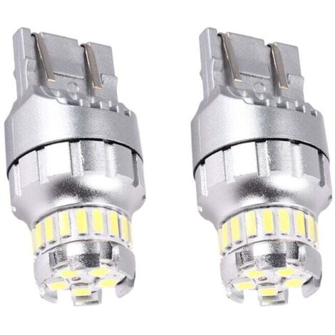 Lot de 2 ampoules LED Canbus pour feux de recul T20 7440 W21W 7443 (1/4)