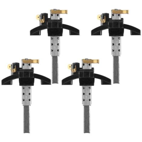 4 PièCes SéRies Aspirateur Moteur éLectrique Brosses de Charbon Accessoires PièCe D'Outil Nettoyage Domestique (1/4)