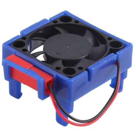 Powerhobby Ventilateur de refroidissement pour Traxxas Velineon VXl-3 ESC + 540/550 dissipateur thermique Argenté Compatible avec Traxxas Slash/Stampede 2WD / RUSTLER/Bandit/Rally VXL