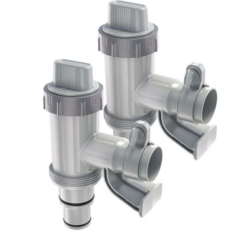 Adaptateur de Tuyau Piscine, Pièces Rechange pour Support Piscine et Valve à Piston Hors Sol (1/4)