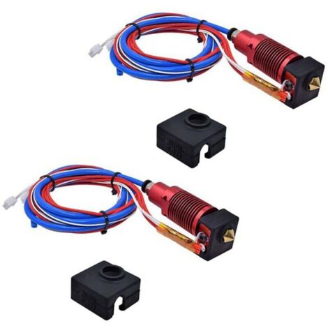Kit d'extrusion 3D J-Head CR10S PRO, 2 pièces, entièrement en métal, pour extrudeuse Bowden -3 Pro CR10 10S, 24 V (1/4)