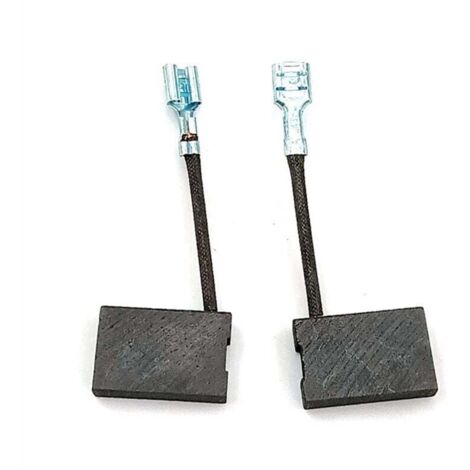 2PCS 384613-01 Ensemble de brosses pour scie à tronçonner DW871 DW871-AR DW871-B2 Carbone pour (1/4)