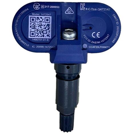 1 PièCes 1490701-01-B Capteurs de Pression TPMS pour 2020-2023 Moniteur des Pneus Bluetooth 1490750-01-A (1/4)