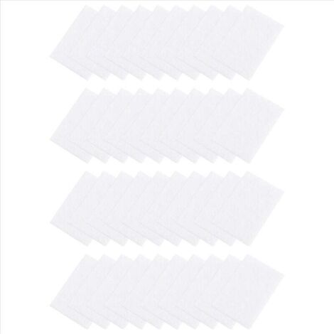 Lot de 40 filtres à air HEPA CPAP jetables de remplacement pour masques et lingettes pour (1/4)