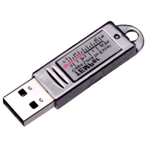 Thermomètre USB pour ordinateur, capteur de température, sonde, moniteur à distance pour aquarium, industrie, TEMPer doré (1/4)