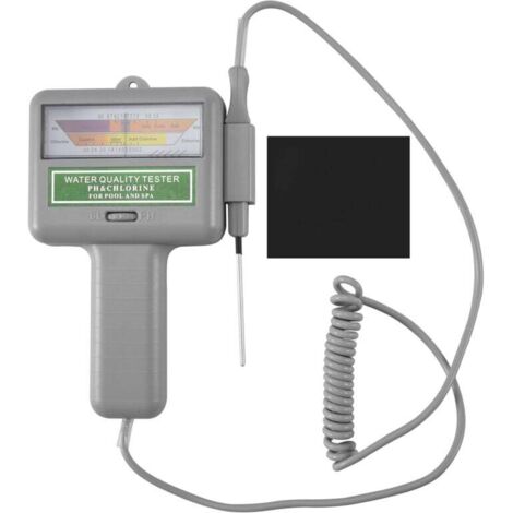 Water PH Chlorine Tester Swimming Pool Quality Spa Level Meter (1/4)