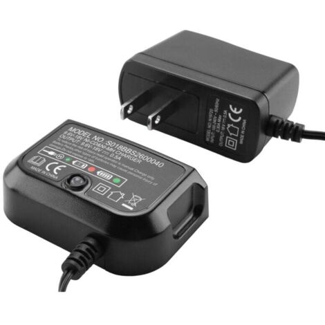 Chargeur de remplacement pour batterie noire et 9,6 V-18 V A12 A12-X HPB18 HPB14 HPB12 HPB96 NI-CD NI-Prise américaine (1/4)