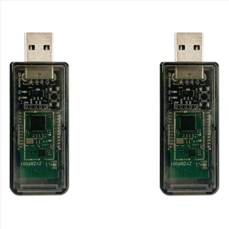Lot de 2 amplificateurs de signal USB Zigbee, répéteurs et prolongateurs pour Tuya Home Assistant ZigBee 2MQTT Tasmota (1/4)