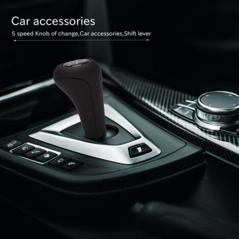 Pommeau De Levier De Vitesse Court En Cuir Pour BMW (E28, E30, E34, E36, E46, M3...) - Neuf Universel