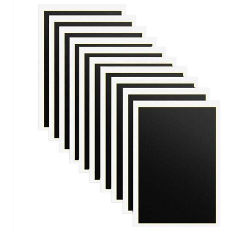Papier de Marquage Gravure Laser, 10 PièCes Couleur Laser pour Graveur 15,4 X 10,6 Pouces Noir CéRamique Verre MéTallique (1/4)
