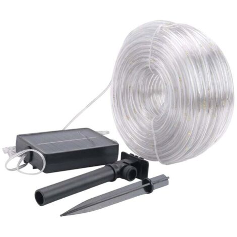 Tube Solaire 300 LED D'Extérieur à pour Jardin, Cour, Maison, Mariage, Décoration D'Arbre de Noël (1/4)