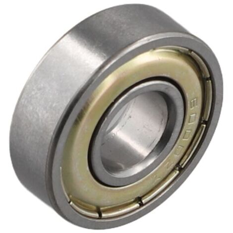 SOURCING MAP 4Pcs 15mm X 10mm X 4mm Double Blindage Roulement à Billes