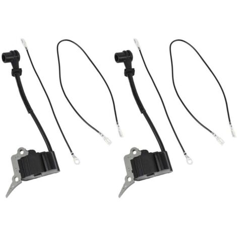 Lot de 2 bobines d'allumage pour tronçonneuse 2500 25 cm³ (1/4)