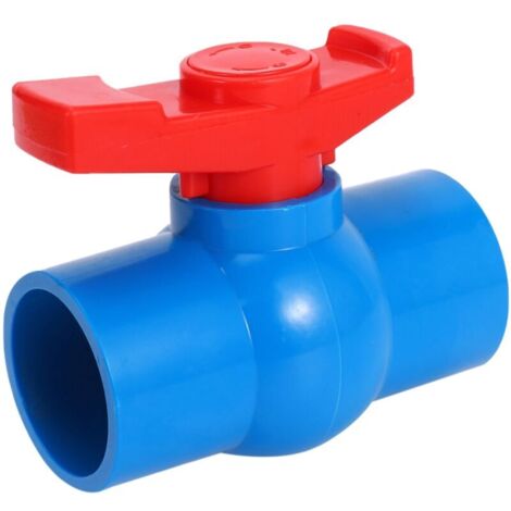 40Mm À Boisseau Sphérique En Pvc U-Pvc Rouge (1/4)