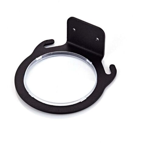 Support mural pour sèche-cheveux Black space Support mural pour sèche-cheveux Support mural pour sèche-cheveux en aluminium (sans vis) pour salle de bains Diamètre intérieur 7,5 cm (1/4)