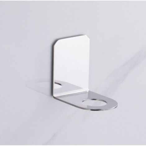 304 acier inoxydable perforé porte-gel douche porte-savon à main porte-bouteille crochet salle de bain shampooing porte-bouteille salle de bain étagère deux paquets (1/4)