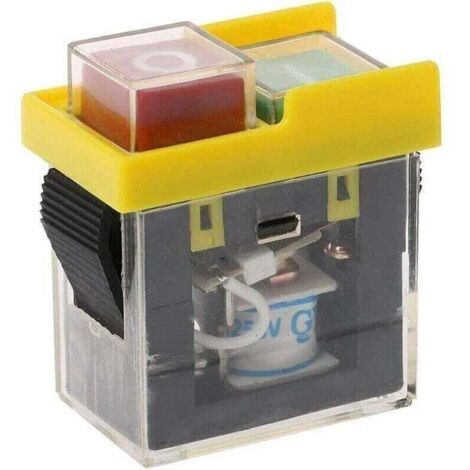Interrupteur électromagnétique étanche KJD6 5E4 250 V, bouton de démarrage magnétique, protection contre la mise hors tension, interrupteur autobloquant KJD20 (1/4)