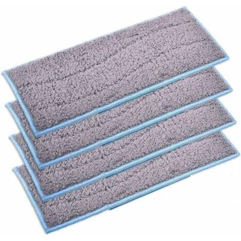 Lot de 4 serpillières lavables réutilisables pour Braava Jet M6134 (1/4)