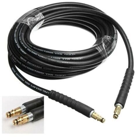 Kit de remplacement de tuyau haute pression pour nettoyeur haute pression pour Karcher K2 K3 K4 K5 K6 K7 (6 m)