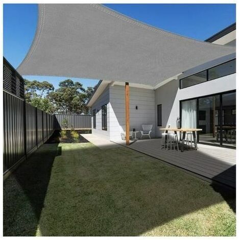 Parasols et voiles d'ombrage 4 x 5 M - Auvent Extérieur imperméable Anti-UV pour Jardin Terrasse (1/5)