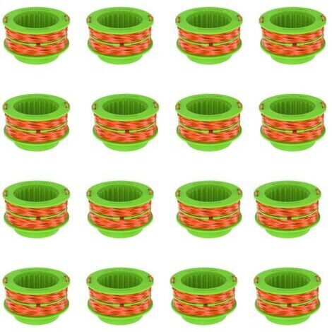 Jeu de cordons de coupe pour tondeuse EGO power + AS1300, bobines de cordon de remplacement pour tondeuse Ego 15 ST1500/ST1500-S 16 pièces (1/5)