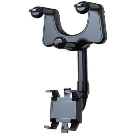 Porte-Supports Supports de Miroir rétroviseur pour Voiture pour téléphone Portable, Adapté pour Smartphone de 3 à 7 Pouces