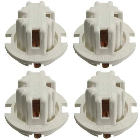 4 pièces pour BMW X5 E53 2003 2004 2005 2006 support de douille de feu arrière de voiture (blanc) (1/5)