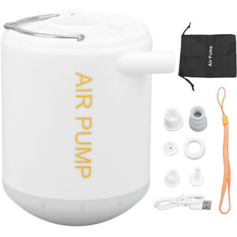 Pompe à Air puissante, gonflage et dégonflage, batterie Rechargeable, Mini pompe Portable polyvalente pour matelas à Air, pour Camping et randonnée