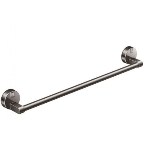 Porte-serviettes à ventouse pour salle de bain, barre porte-serviettes de salle de bain sans perforation, support de rangement mural pour serviettes de bain (1/5)