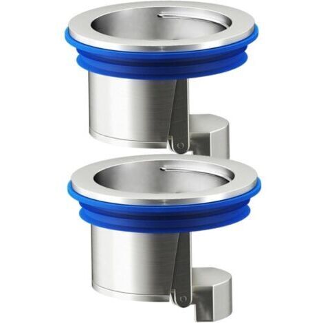 Anti-odeurs Siphon De Sol Anti-refoulement Siphon De Sol Anti-refoulement 2 Pièces Core Douche Drain Anti-Retour Bouchon De Vidange Bouchon De Vidange Égout Attrape-Cheveux pour Cuisine Salle De Bain (1/5)