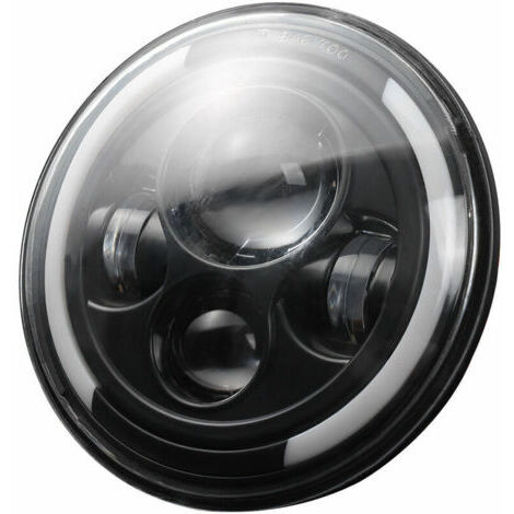 Phare Led 7 150W Lampe Frontale Led Ronde H4 H13 Phare 6500K Feu De Croisement Etanche, 150W (1/4)