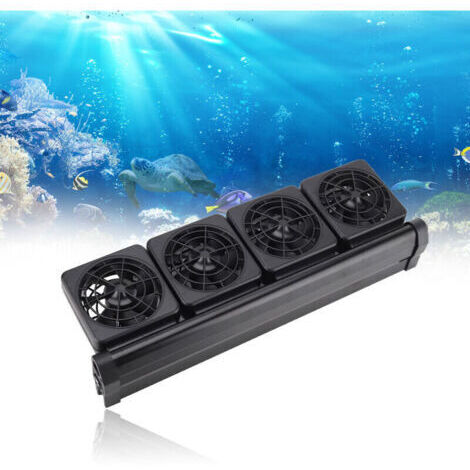 Ventilateur de refroidissement de réservoir de poisson ventilateur de refroidissement norme européenne WW-F4 quatre têtes