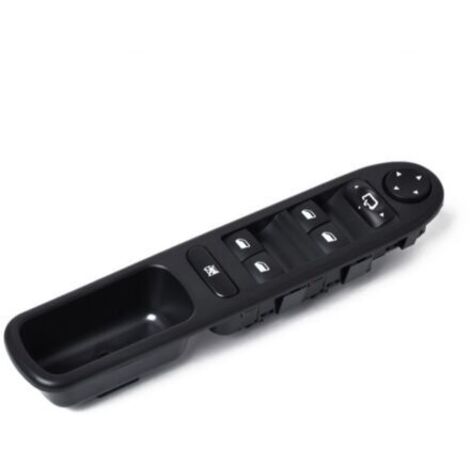 Interrupteur de Commande de Fenêtre ABS Interrupteur de Commande de Fenêtre Principal électrique Accessoire de Remplacement 6554.KT Fit pour 307 SW 307SW 307CC 2003-2010 (1/4)